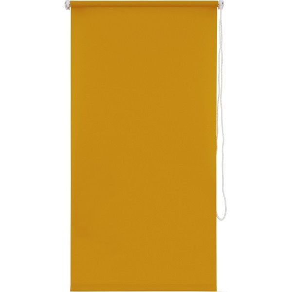 Штора рулонная «Жемчуг», 55x160 см, цвет жёлтый