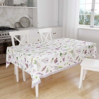 Скатерть Русский Дом Букет из лаванды СР03/11.813-1, 150х220 см