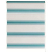 Штора рулонная день-ночь Miamoza Palermo 70x160 см зелёная
