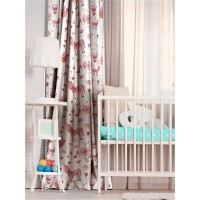 Штора Seasons Единороги 26637, 145х270 см