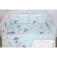 Комплект постельного белья AmaroBaby Baby Boom В Лесу в кроватку, бязь 3 предмета