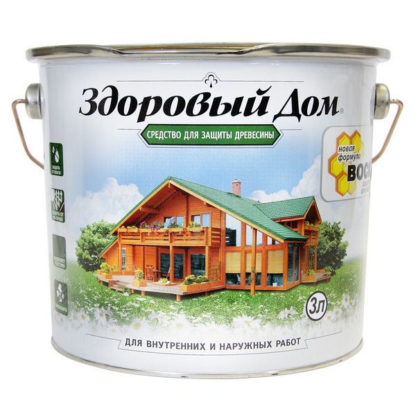Антисептик Здоровый Дом матовый сосна 3 л