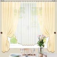 Штора для кухни Nivasan Тюльпан TN-ml, 170х480 см