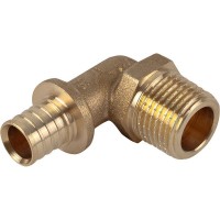 Угольник аксиальный ProAqua, наружная резьба, 1/2 "34;х16 мм, латунь