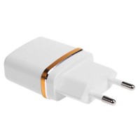 Сетевое зарядное устройство Rexant USB, 5 V, 2100 mA, белое