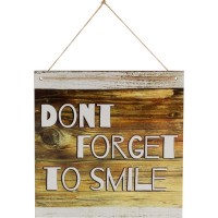Табличка декоративная Don "39;t forget to smile ИТ-014 Волшебная страна