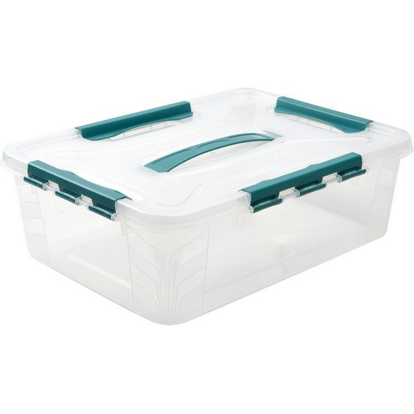 Ящик для хранения Grand Box, 10 л, 29x12.4x39 см, пластик, цвет прозрачный