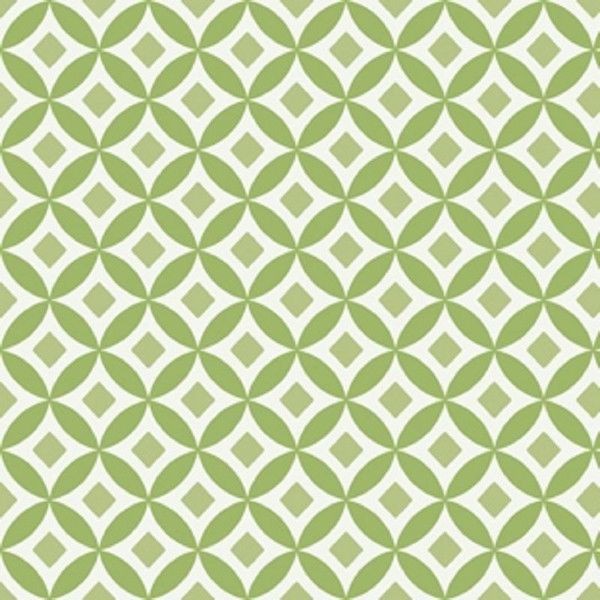 Виниловые обои York Wallcoverings зеленые CM2365 0.68 м
