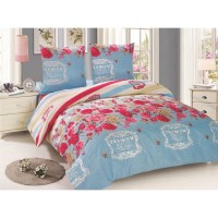 Комплект постельного белья евро Amore Mio Inga 88493, микрофибра