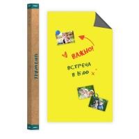 Магнитные обои Continent Decor ROLLS-120-300-DSA 120х300 см желтые