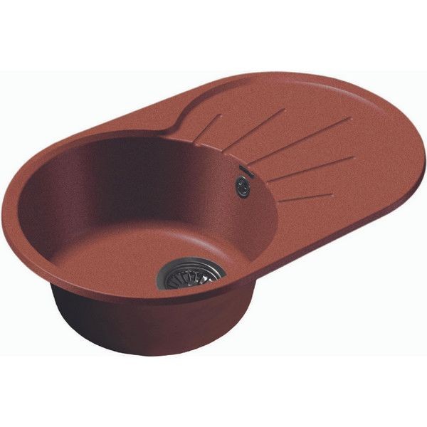 Кухонная мойка GranFest R-750 L RONDOR-750 L кр.м