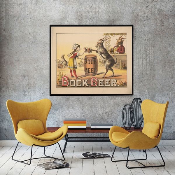 Постер ПростоПостер Bock Beer 568115428181, 50х70 см