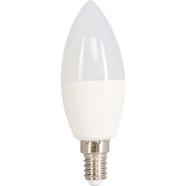 Лампа светодиодная Osram E14 220-240 В 5.5 Вт свеча 470 лм, свет RGB