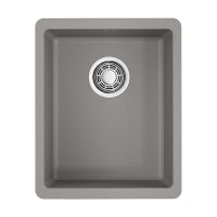 Кухонная мойка OMOIKIRI Kata 34-U-GR 34х42см искусственный гранит/leningrad grey