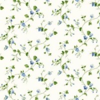 Обои бумажные York Wallcoverings Waverly Cottage белые ER8111 0.68 м