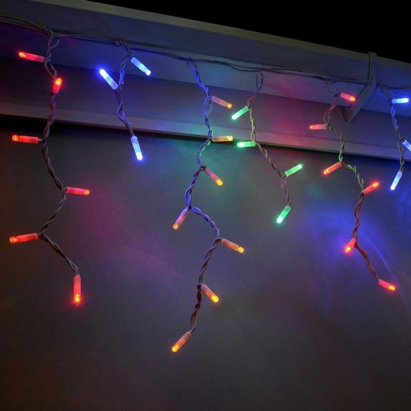 Электрогирлянда наружная «Бахрома» 3x06 м 96 LED мультисвет