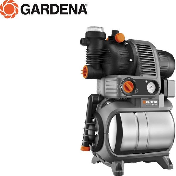 Насосная станция Gardena Eco Inox 230 В 1200 Вт 1.5 м 24 л 5000 л/ч