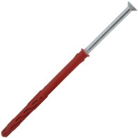 Дюбель фасадный Hilti HRD-С, 10x140 мм, нейлон/оцинкованная сталь, 4 шт.