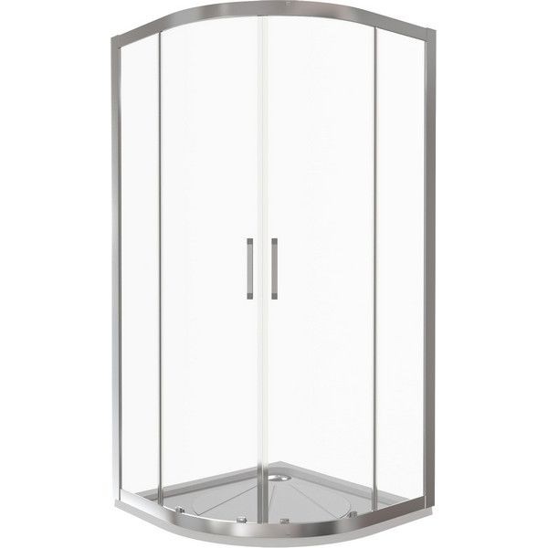 Душевая ширма Makiato R-90-C-WE 1/4 круга