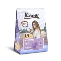 Сухой корм для котят, беременных и кормящих кошек KARMY Kitten Индейка 1.5 кг