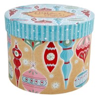 Коробка подарочная «Стеклянные сосульки» 18x14 см