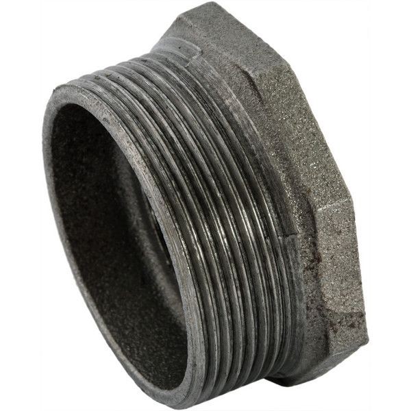 Футорка, 2x1.1/4 "34;, чугун, цвет чёрный