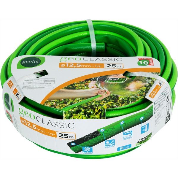 Шланг для полива Geolia Classic o12.5 мм 25 м, ПВХ