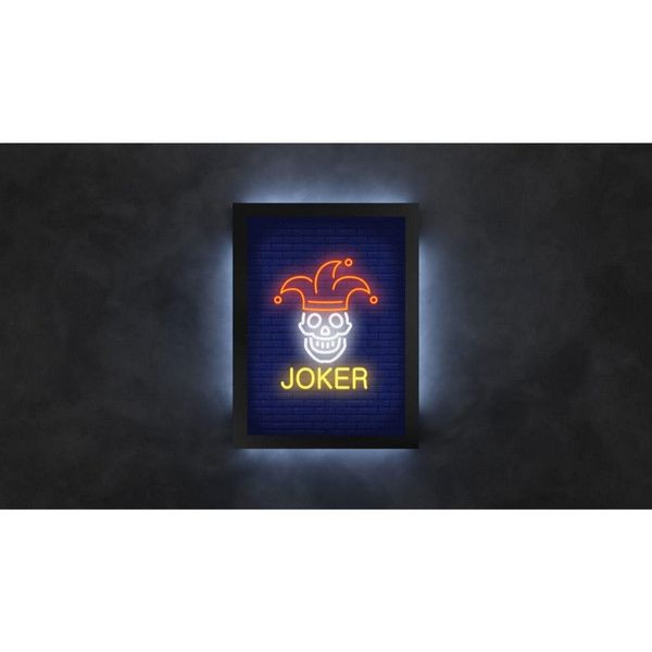 Постер ПростоПостер Neon Joker 397682908778, 60х90 см