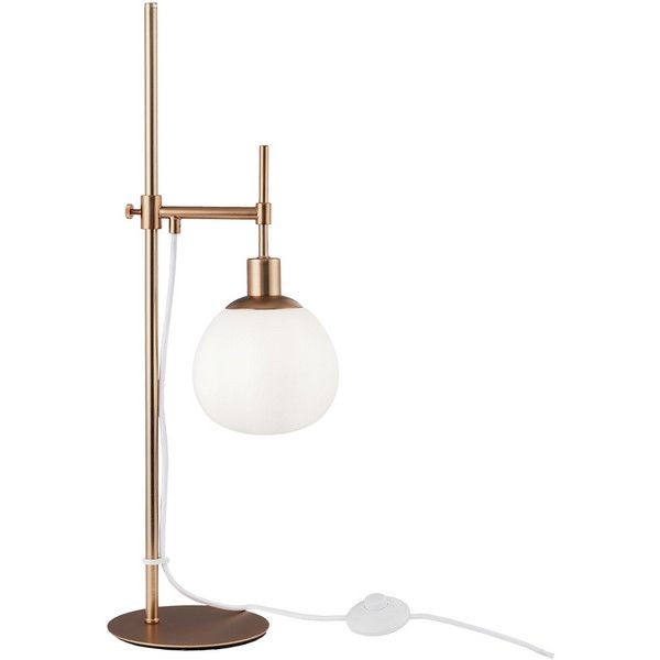 Лампа настольная рабочая Maytoni Erich MOD221-TL-01-G цвет белый