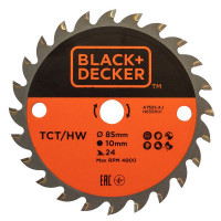 Диск по дереву Black & Decker 85x10x24T