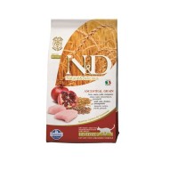 Сухой корм для стерилизованных кошек и кастрированных котов FARMINA N&D LG Курица с Гранатом 300 г