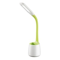 Лампа настольная светодиодная Apeyron 12-40 цвет зелёный с USB адаптером