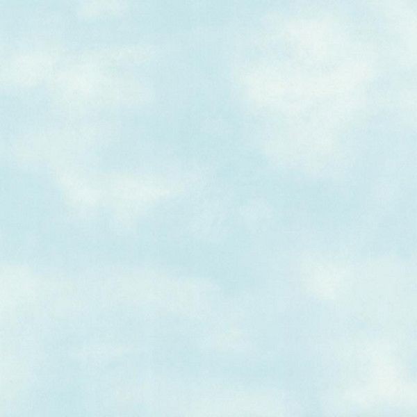 Обои бумажные York Wallcoverings Kids IV голубые YK0187 0.52 м
