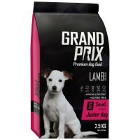 Сухой корм для щенков мелких и миниатюрных пород GRAND PRIX Ягненок 2.5 кг