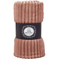 Плед Strips 150x200 см велсофт цвет брусничный