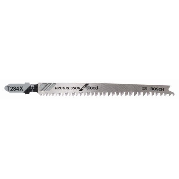 Пилки для лобзика по дереву T234X Bosch, 3 шт.