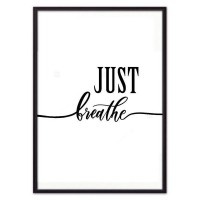 Постер Дом Корлеоне Just breathe 07-0549-30х40, 30х40 см