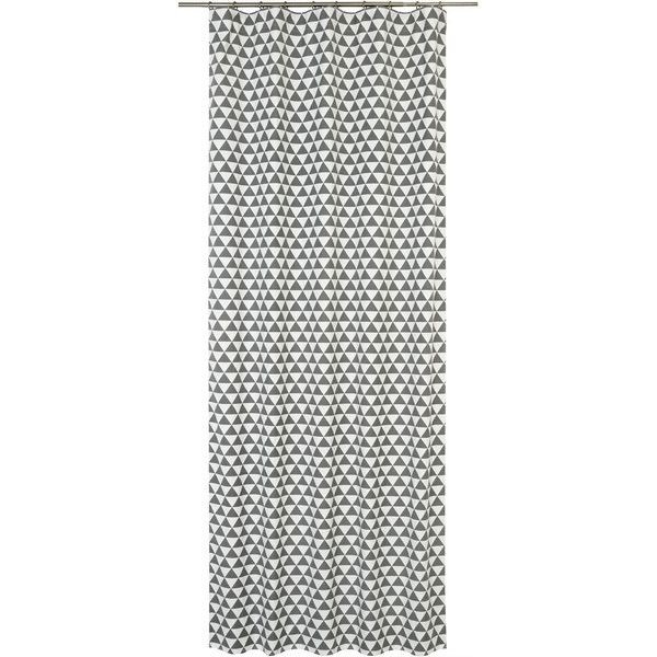 Штора на ленте Liushi 140x280 см цвет серый