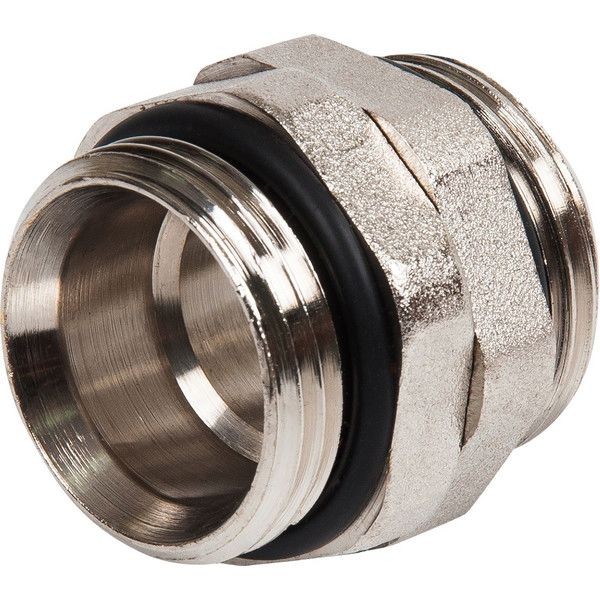 Ниппель сдвоенный Valtec, 1x1 "34;, латунь VT.0606.0.06