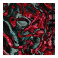Картина на стекле ArtWork Coral Sea 76х76 см