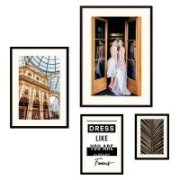 Набор постеров Дом Корлеоне Коллаж Fashion №98 08-0738-110х120, 50х70 см