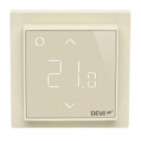 Терморегулятор DEVIreg™ Smart интеллектуальный с Wi-Fi, бежевый, 16А