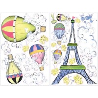 Декоративная наклейка для стены York Wallcoverings Room Mates RMK1390SLG