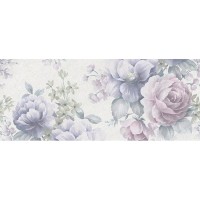 Декор настенный Garden №1 20x50 см цвет серый