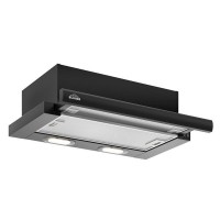 Кухонная вытяжка Elikor Интегра 60П-400-В2Л черный/черный