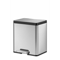 Мусорное ведро Eko Ecocasa Ii EK9138 MT-20L 20 л, с педалью механизм плавного закрытия