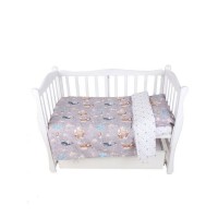 Комплект постельного белья Amarobaby Путешественники AMARO-3003-Py, 3 предмета