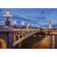 Фотообои Твоя планета Премиум Мост Александра III 194х136 см