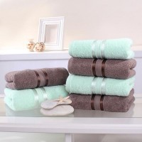 Полотенце для рук Harmonika Цвет: Коричневый, Ментоловый (30х50 см - 6 шт) br34115
