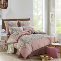 Комплект постельного белья евро Sorrento Deluxe Хару 113007, сатин